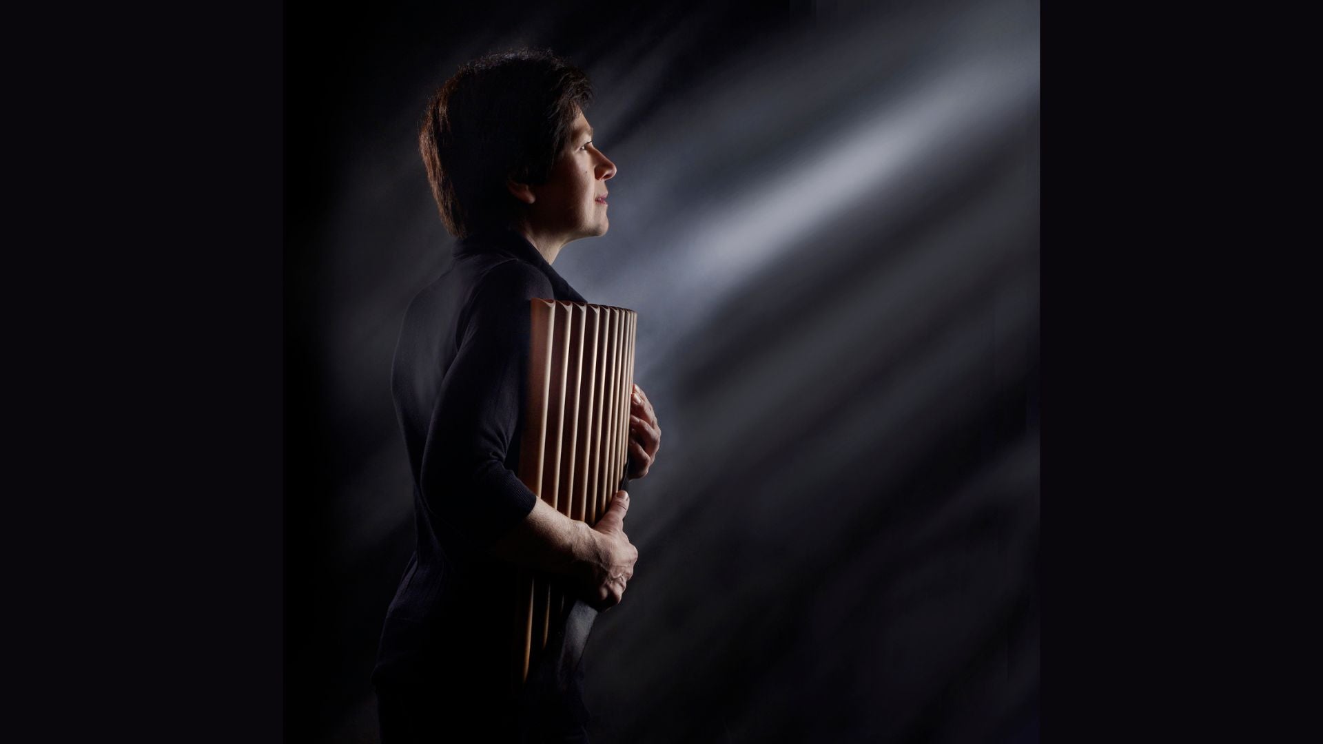 Barbara mit Bassflöte