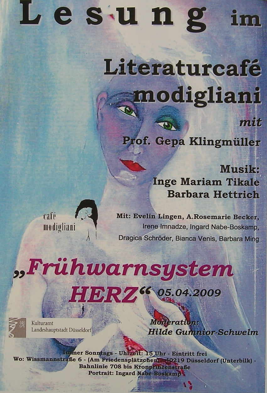 Konzert - Literaturcafe - Barbara Hettrich