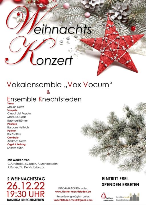 Konzert - Weihnachtskonzert - Barbara Hettrich