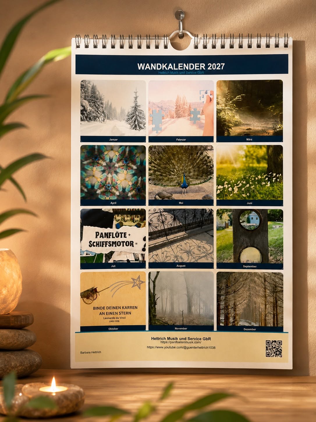 Wandkalender 2027